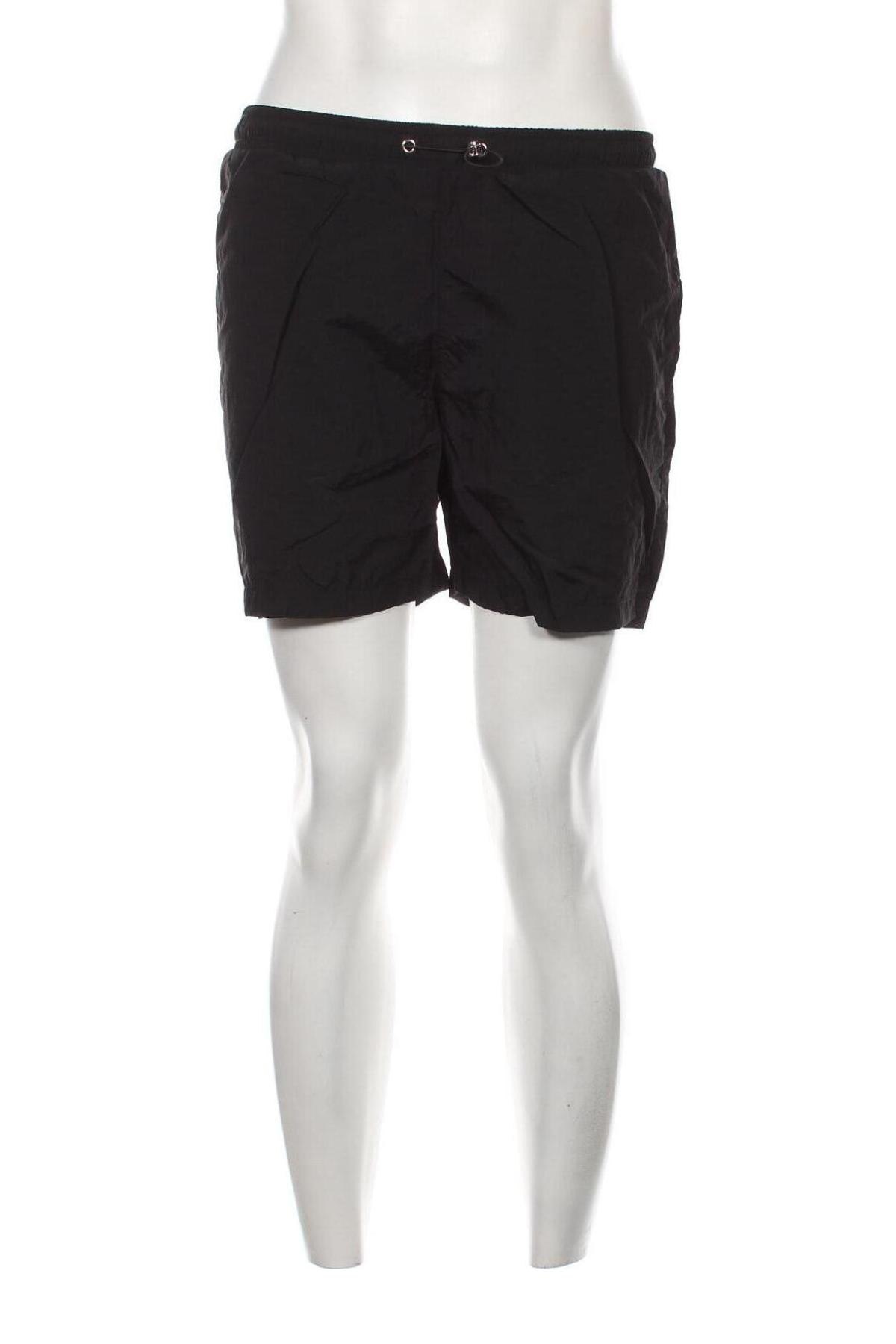 Мъжки къс панталон Urban Classics, Размер M, Цвят Черен, Цена 58,00 лв.