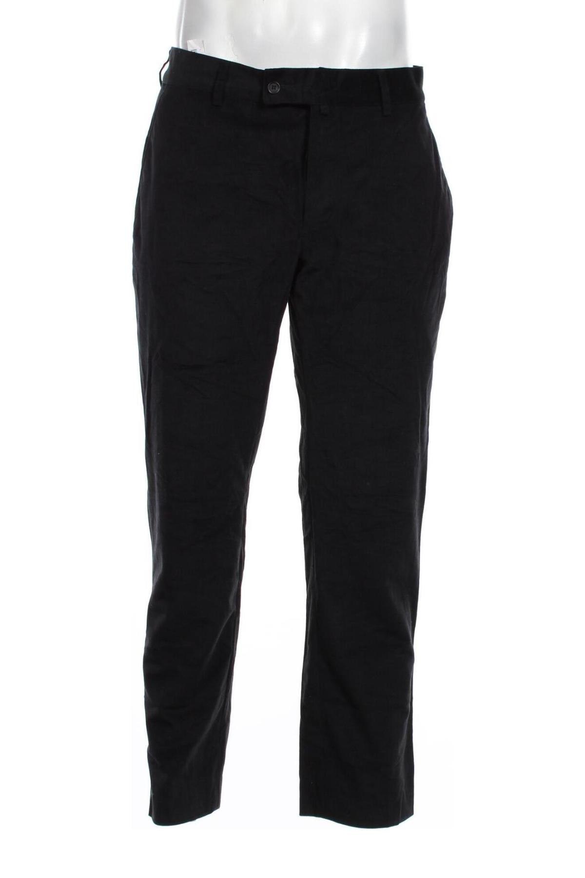Мъжки панталон Adolfo Dominguez, Размер L, Цвят Черен, Цена 4,84 лв.