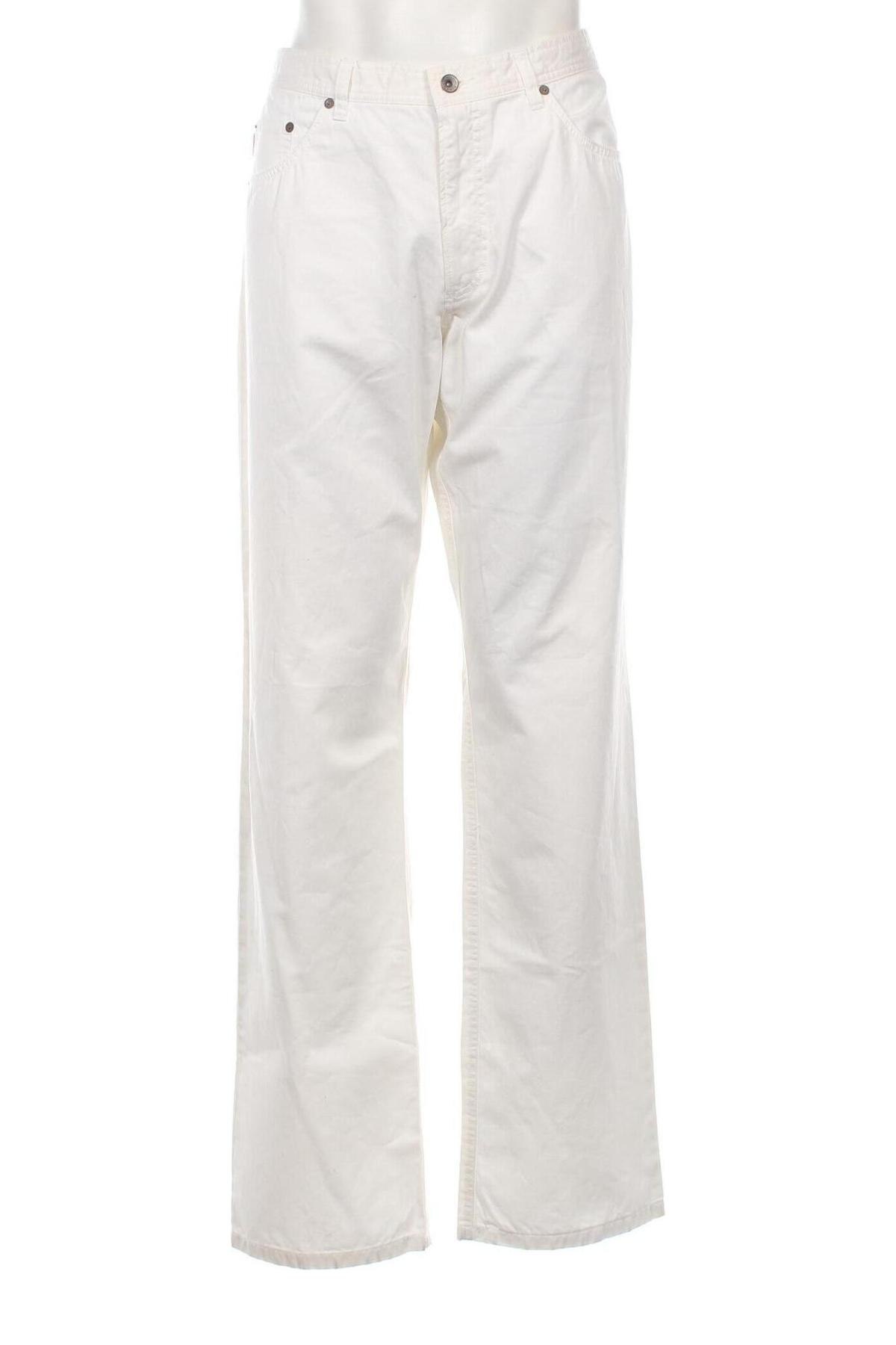 Мъжки панталон Alberto, Размер L, Цвят Бял, Цена 35,00 лв.