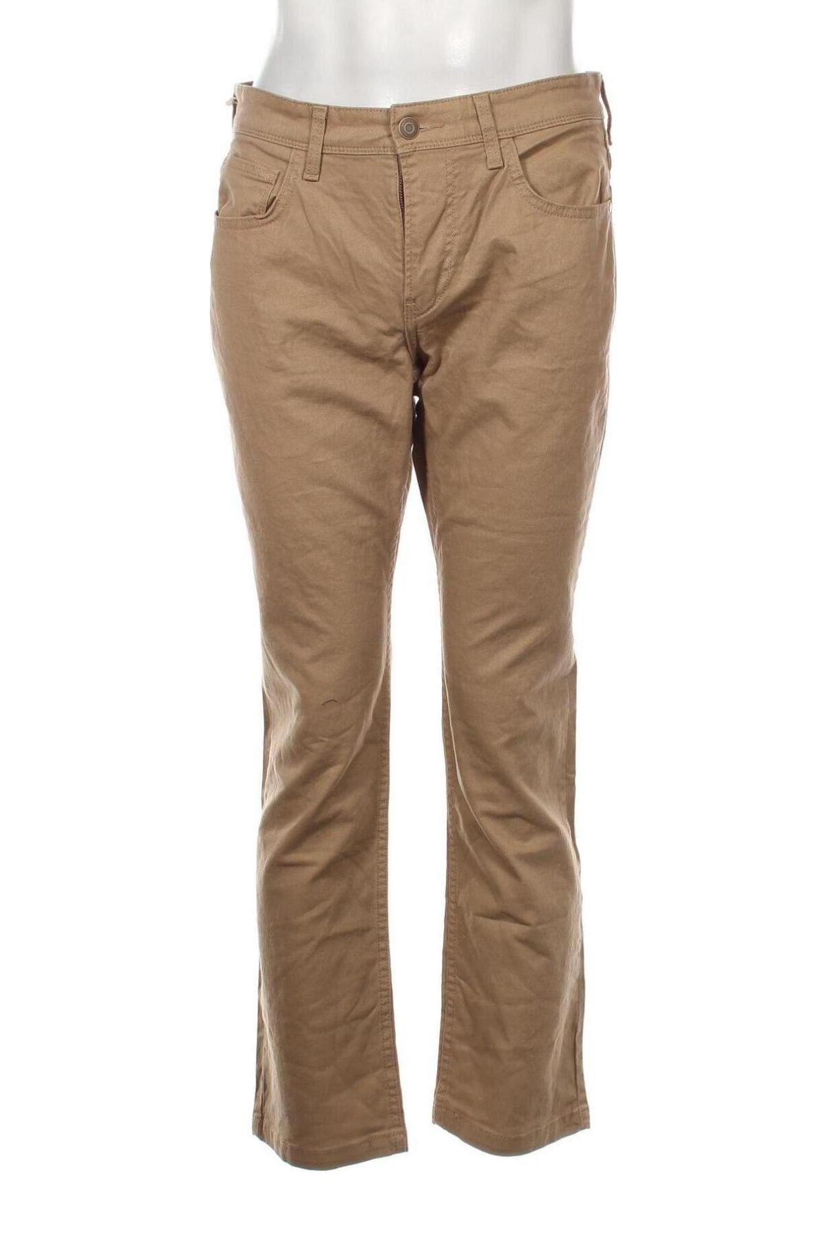 Мъжки панталон C&A, Размер M, Цвят Бежов, Цена 46,00 лв.