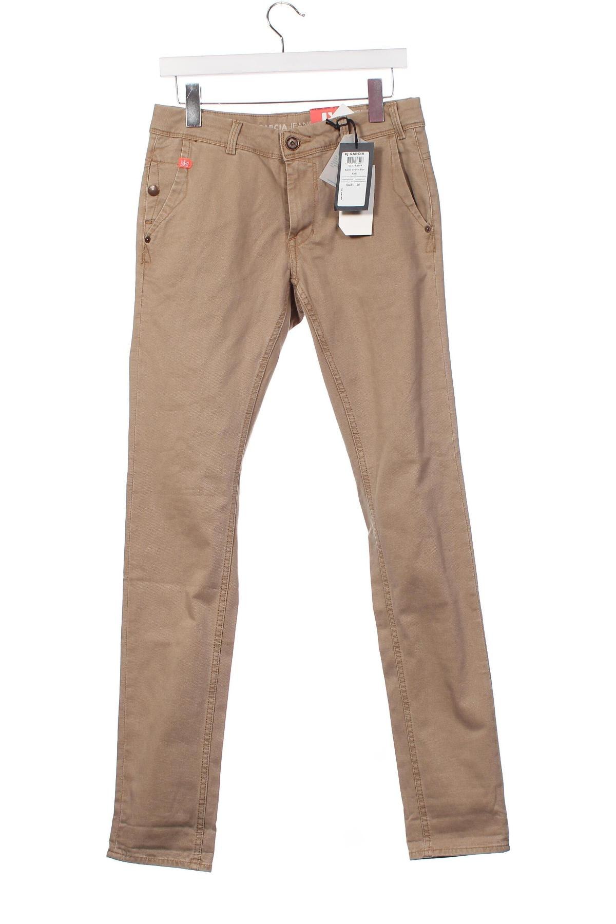 Pantaloni de bărbați Gracia, Mărime S, Culoare Bej, Preț 28,62 Lei