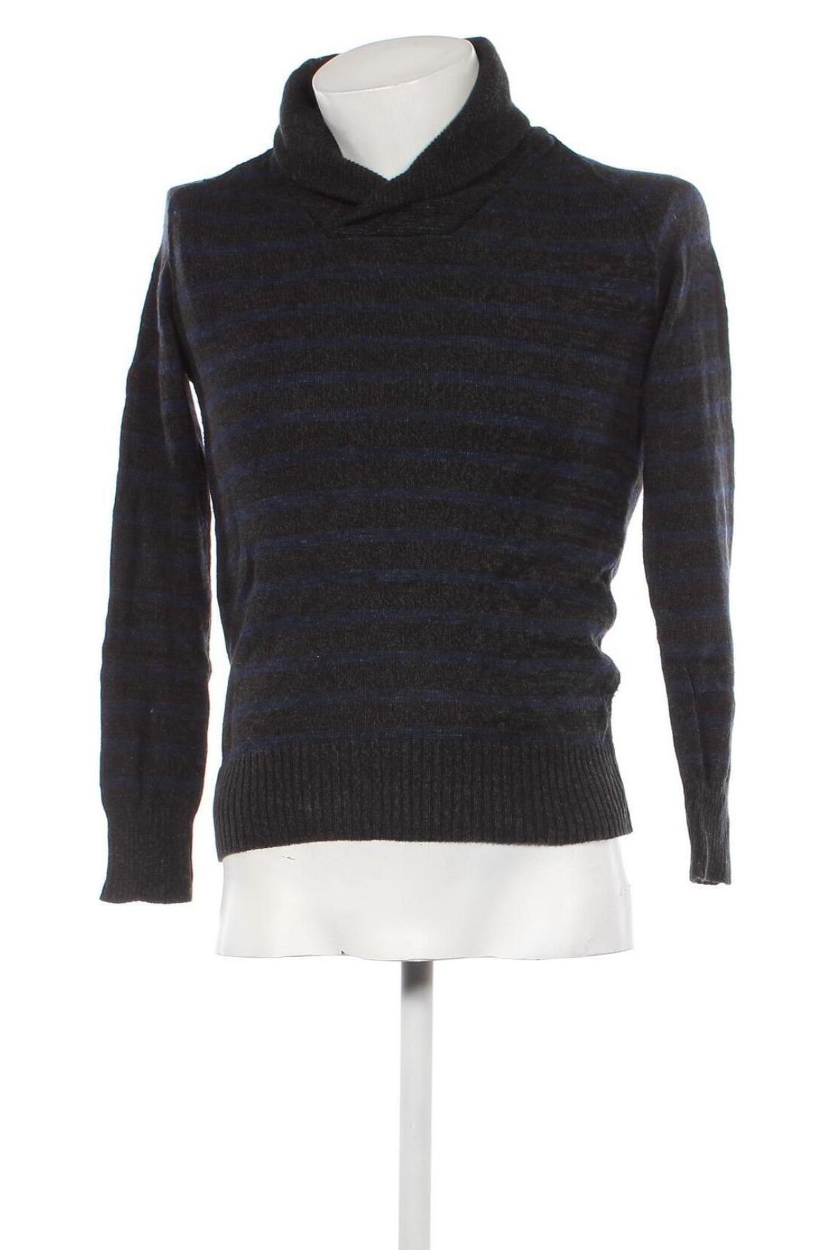 Мъжки пуловер H&M L.O.G.G., Размер S, Цвят Сив, Цена 6,38 лв.