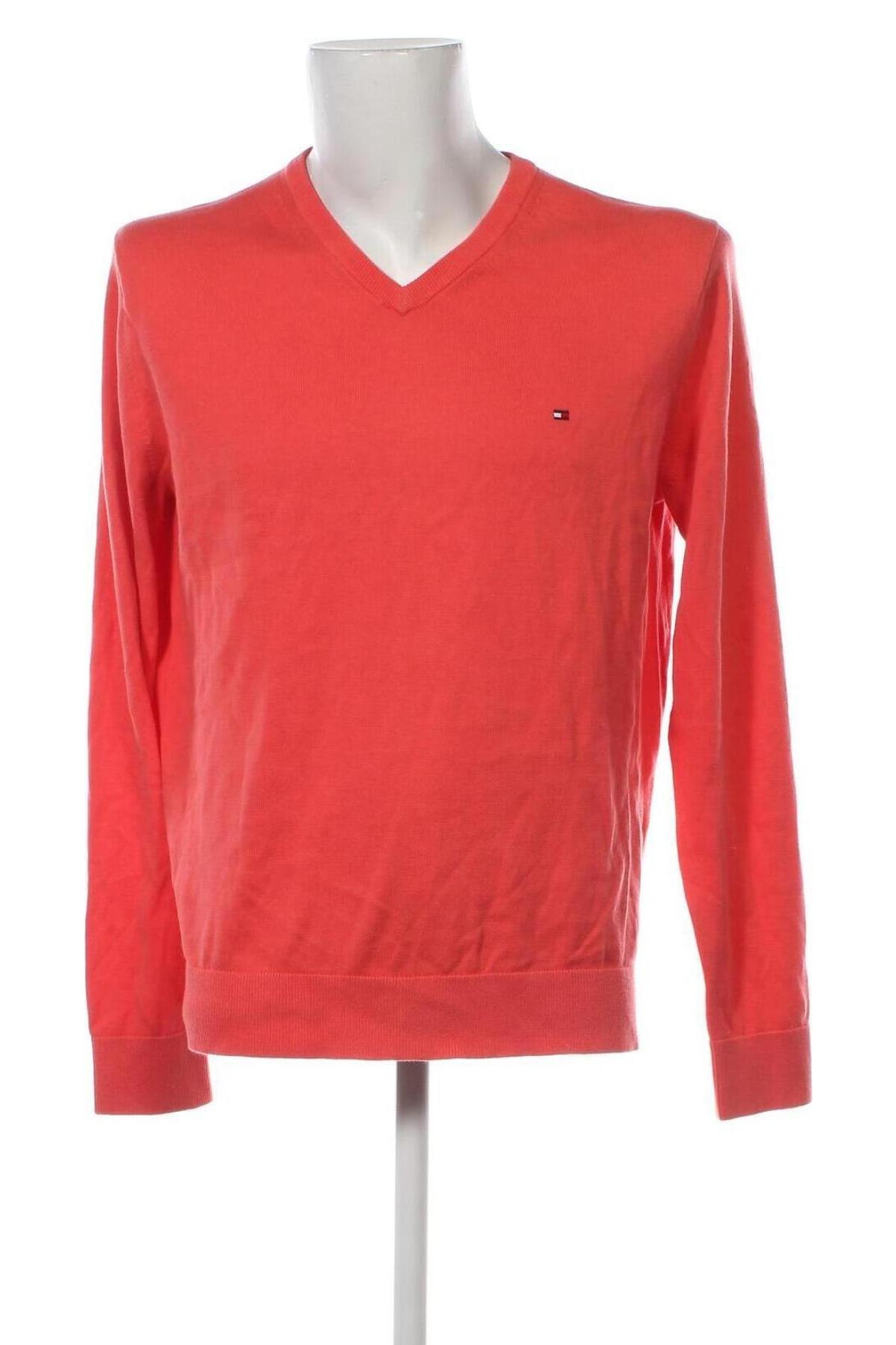 Ανδρικό πουλόβερ Tommy Hilfiger, Μέγεθος XL, Χρώμα Ρόζ , Τιμή 149,69 €