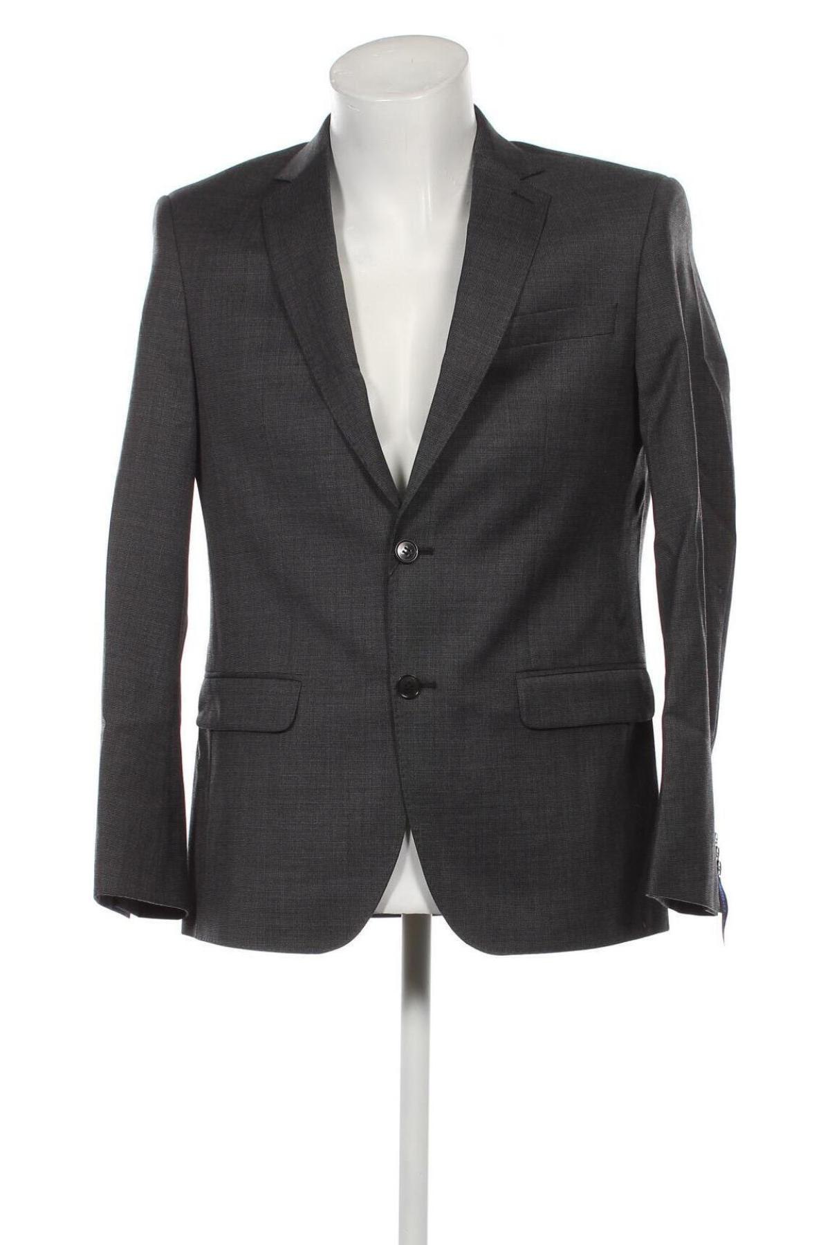 Herren Sakko S.Oliver Black Label, Größe M, Farbe Grau, Preis € 8,99