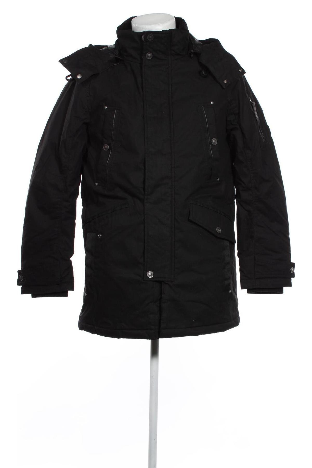 Ανδρικό μπουφάν Tom Tailor, Μέγεθος M, Χρώμα Μαύρο, Τιμή 112,89 €