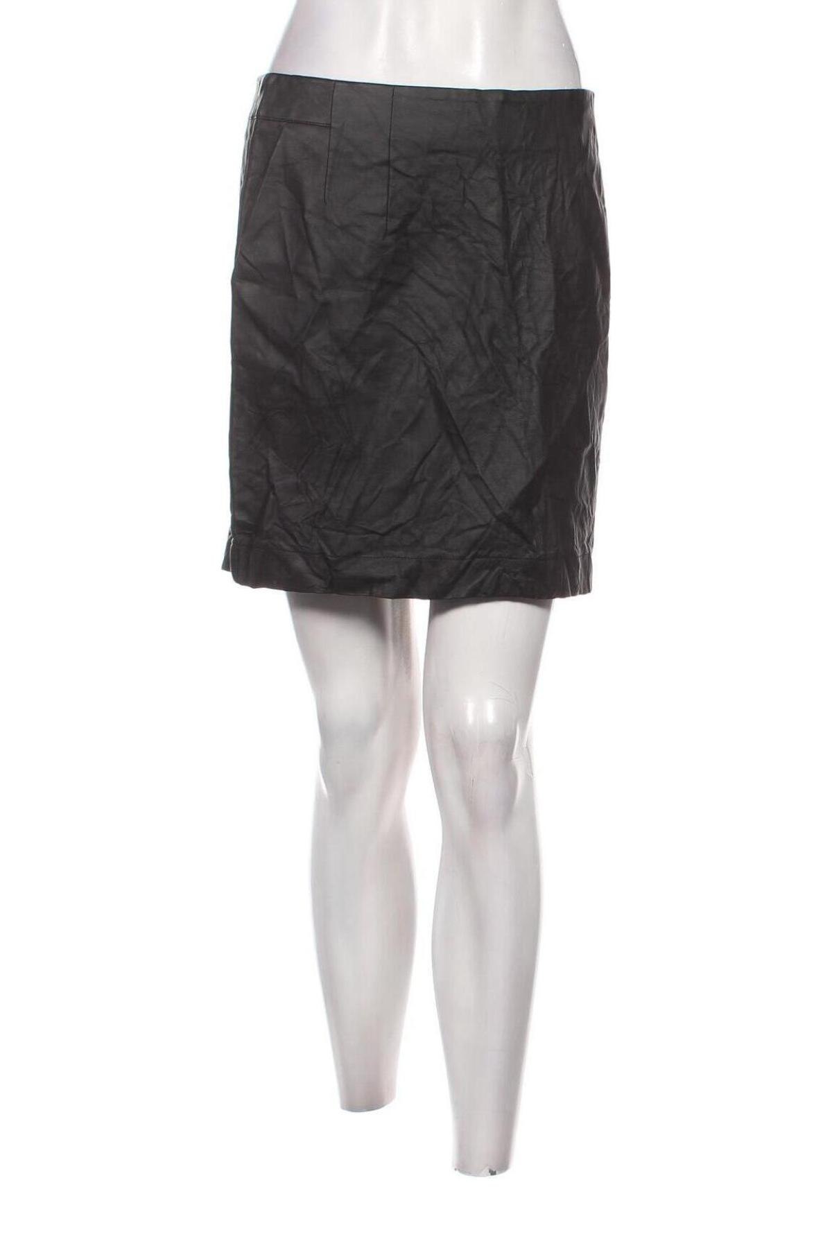 Kožená sukně  H&M, Velikost M, Barva Černá, Cena  82,00 Kč