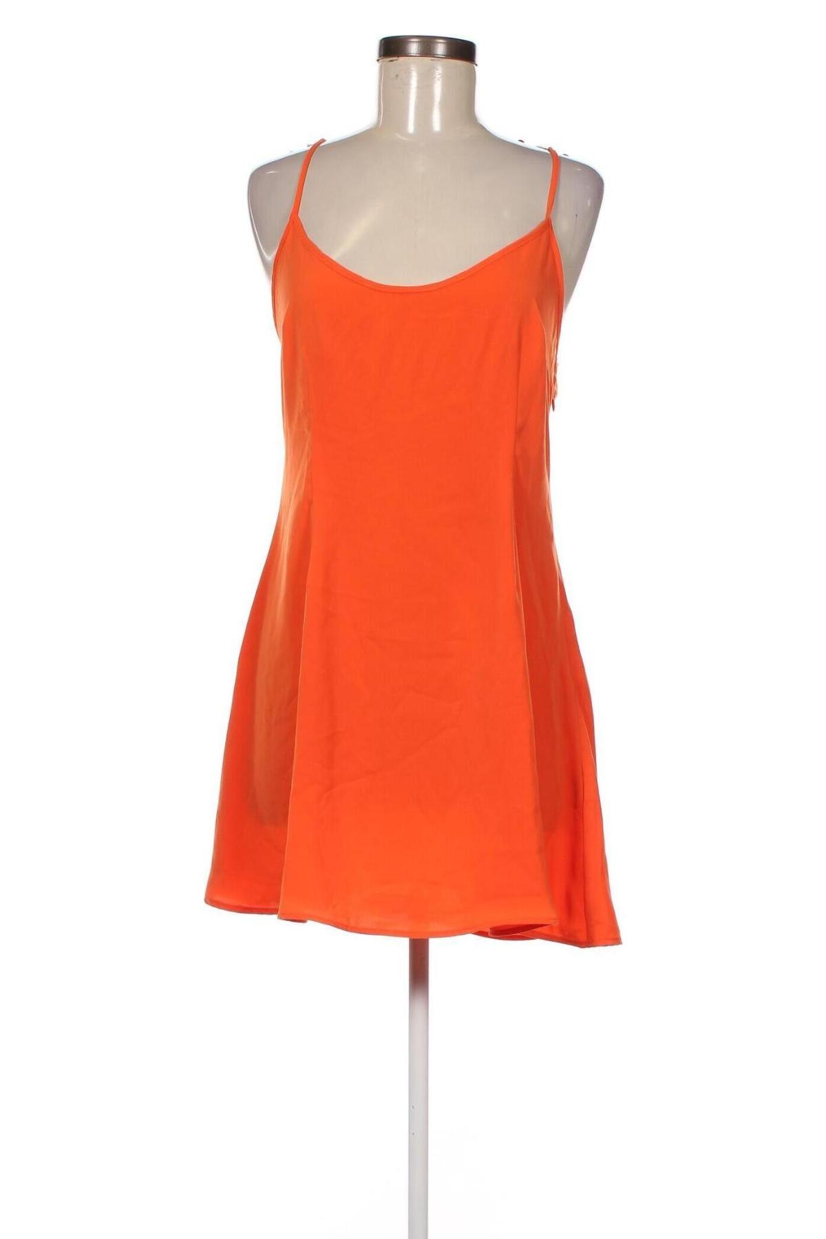 Šaty  NA-KD, Velikost L, Barva Oranžová, Cena  1 478,00 Kč