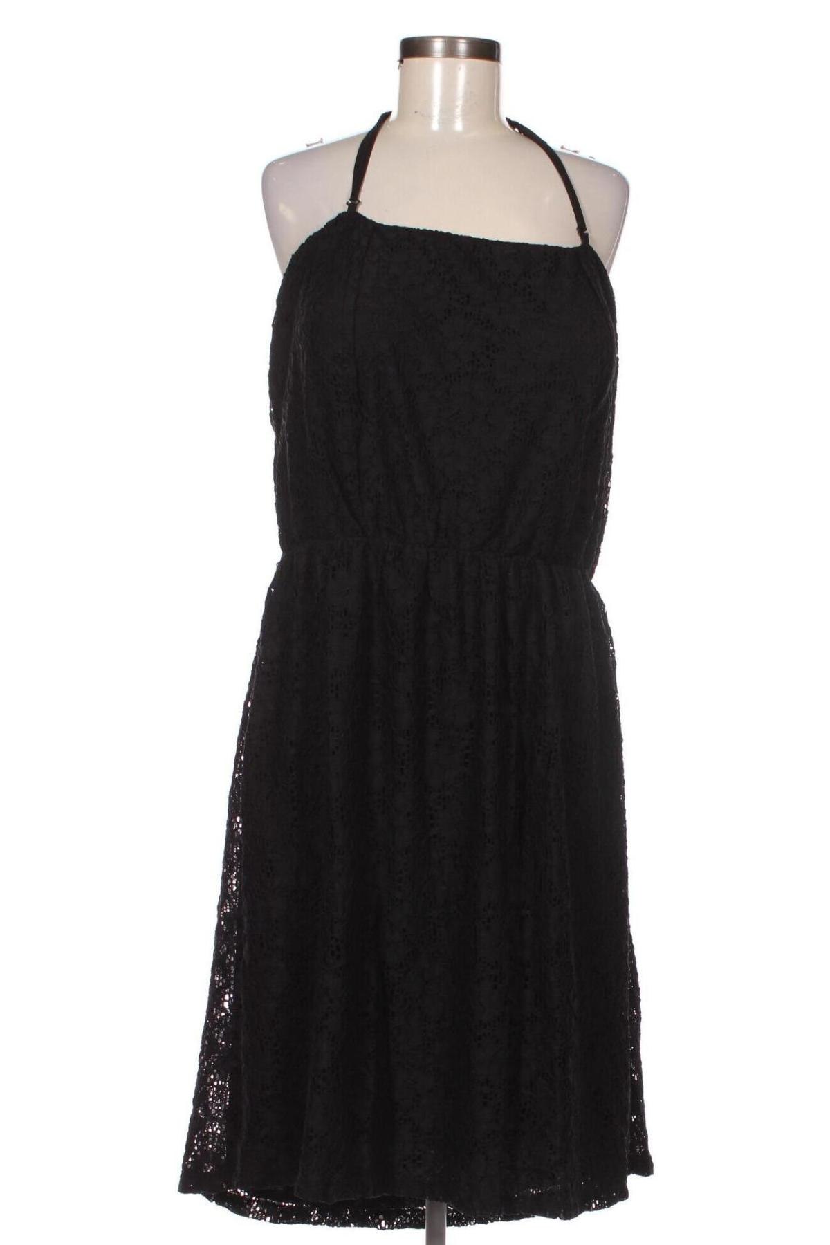 Kleid Urban Classics, Größe 5XL, Farbe Schwarz, Preis 5,45 €