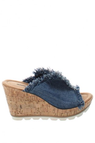 Pantolette Minnetonka, Größe 37, Farbe Blau, Preis 56,37 €