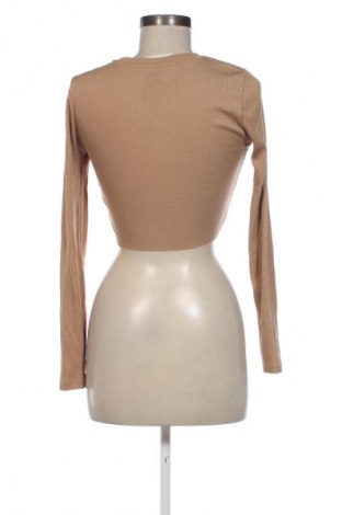 Damen Shirt Bershka, Größe S, Farbe Beige, Preis 13,49 €