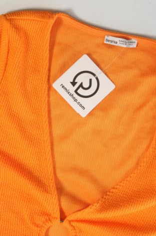 Damen Shirt Bershka, Größe XS, Farbe Orange, Preis € 9,62