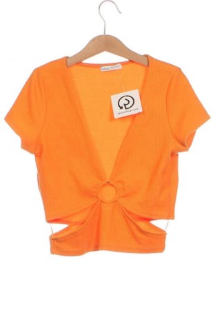 Damen Shirt Bershka, Größe XS, Farbe Orange, Preis € 7,49