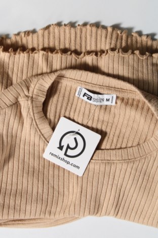 Damen Shirt Fb Sister, Größe M, Farbe Beige, Preis € 5,99