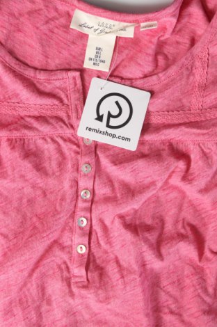 Damen Shirt H&M L.O.G.G., Größe L, Farbe Rosa, Preis 5,99 €