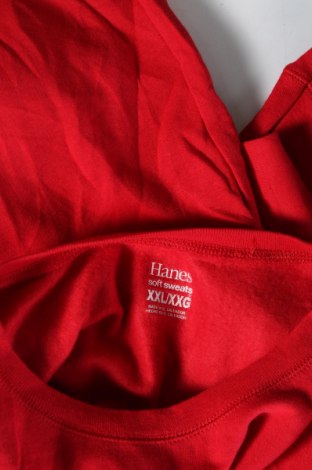 Damen Shirt Hanes, Größe XXL, Farbe Rot, Preis 6,49 €