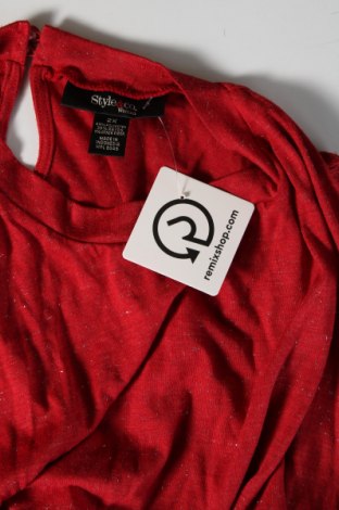 Damen Shirt Style & Co, Größe XXL, Farbe Rot, Preis € 5,49