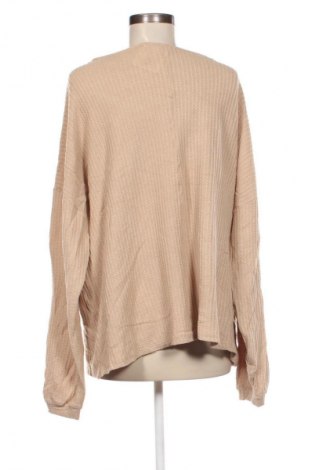 Damen Shirt Zenana, Größe 3XL, Farbe Beige, Preis € 13,49