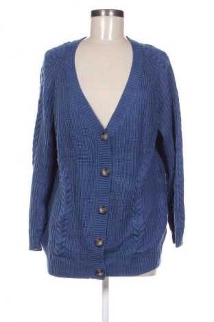 Damen Strickjacke, Größe L, Farbe Blau, Preis 5,99 €