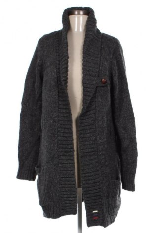 Cardigan de damă Superdry, Mărime L, Culoare Gri, Preț 122,99 Lei