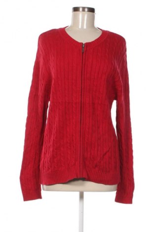 Damen Strickjacke Croft & Barrow, Größe L, Farbe Rot, Preis € 20,49