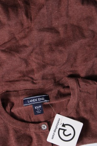 Damen Strickjacke Lands' End, Größe XS, Farbe Braun, Preis € 8,49