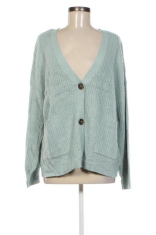 Cardigan de damă Laura Torelli, Mărime XL, Culoare Verde, Preț 62,99 Lei