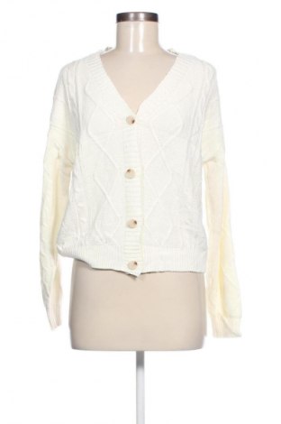 Cardigan de damă SHEIN, Mărime L, Culoare Ecru, Preț 48,99 Lei