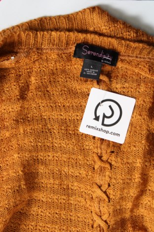 Damen Strickjacke Serendipity, Größe L, Farbe Orange, Preis € 8,99