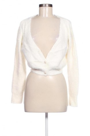 Cardigan de damă SHEIN, Mărime L, Culoare Ecru, Preț 48,99 Lei