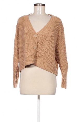 Cardigan de damă Stradivarius, Mărime L, Culoare Maro, Preț 95,99 Lei