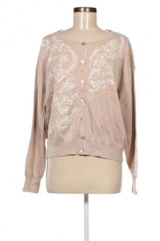 Damen Strickjacke Sundance, Größe L, Farbe Beige, Preis 28,99 €