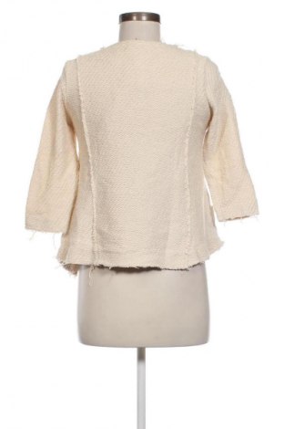 Cardigan de damă Zara Knitwear, Mărime S, Culoare Ecru, Preț 101,66 Lei