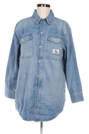 Damenbluse Calvin Klein Jeans, Größe M, Farbe Blau, Preis € 94,99