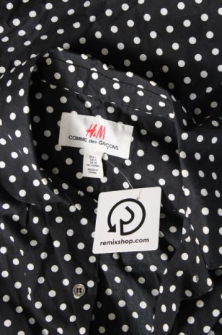 Дамска риза H&M COMME DES GARCONS, Размер M, Цвят Черен, Цена 55,49 лв.