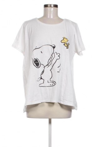 Damski T-shirt Peanuts, Rozmiar XL, Kolor Biały, Cena 40,45 zł