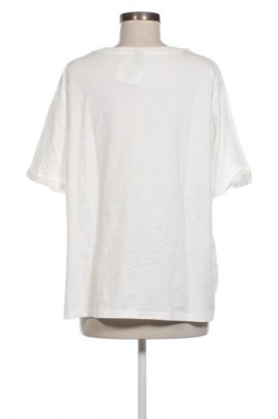 Γυναικείο t-shirt SHEIN, Μέγεθος XXL, Χρώμα Λευκό, Τιμή 9,96 €