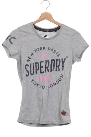 Damski T-shirt Superdry, Rozmiar XS, Kolor Szary, Cena 41,00 zł