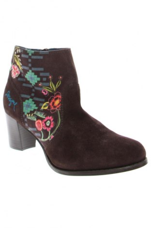 Damen Stiefeletten Desigual, Größe 41, Farbe Braun, Preis € 65,21