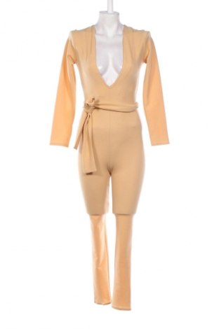 Langer Damen-Overall, Größe XS, Farbe Beige, Preis 24,46 €