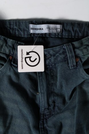 Damskie jeansy Bershka, Rozmiar S, Kolor Zielony, Cena 80,46 zł