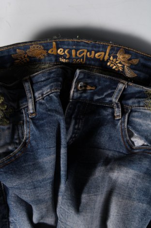 Damskie jeansy Desigual, Rozmiar S, Kolor Niebieski, Cena 391,66 zł