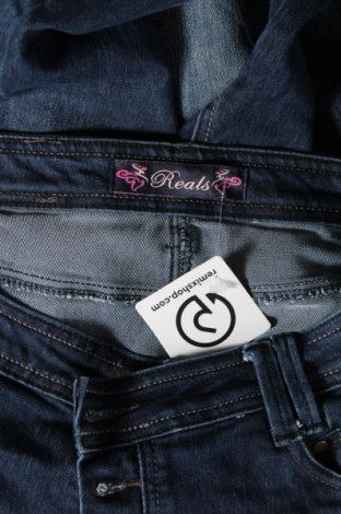 Damskie jeansy Reals Jeans, Rozmiar XL, Kolor Niebieski, Cena 41,99 zł