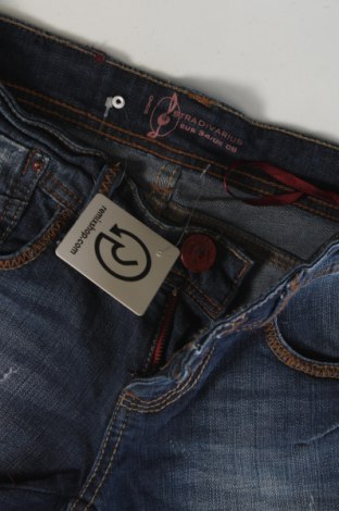 Damskie jeansy Stradivarius, Rozmiar XS, Kolor Niebieski, Cena 37,99 zł