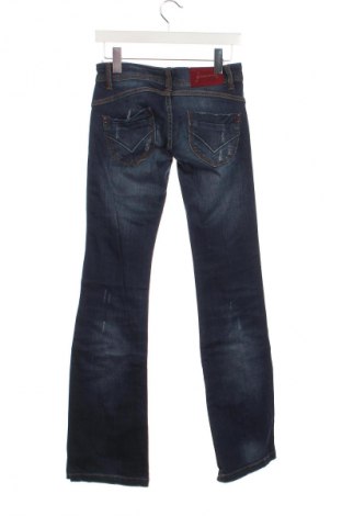 Damskie jeansy Stradivarius, Rozmiar XS, Kolor Niebieski, Cena 37,99 zł