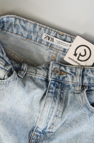 Damskie jeansy Zara, Rozmiar S, Kolor Niebieski, Cena 43,99 zł