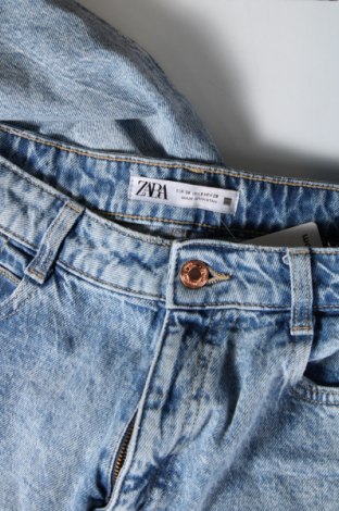 Дамски дънки Zara, Размер M, Цвят Син, Цена 13,99 лв.