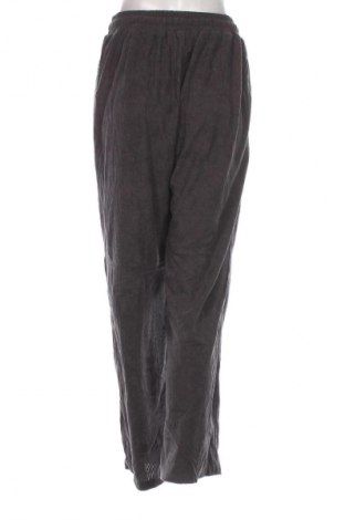 Pantaloni de velvet de femei, Mărime L, Culoare Gri, Preț 38,99 Lei