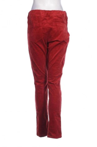 Pantaloni de velvet de femei Blue Illusion, Mărime L, Culoare Roșu, Preț 79,99 Lei