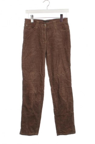 Pantaloni de velvet de femei Brax, Mărime S, Culoare Maro, Preț 223,99 Lei