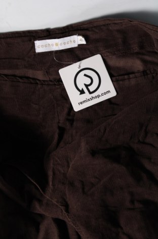 Pantaloni de velvet de femei Cache Cache, Mărime M, Culoare Maro, Preț 51,99 Lei